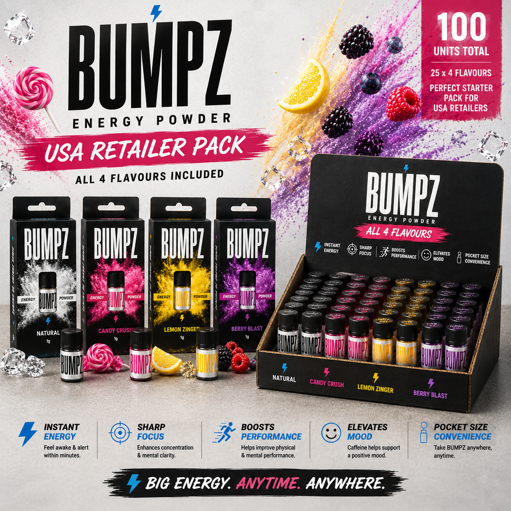 BUMPZ USA Retailer Pack | 100 Units