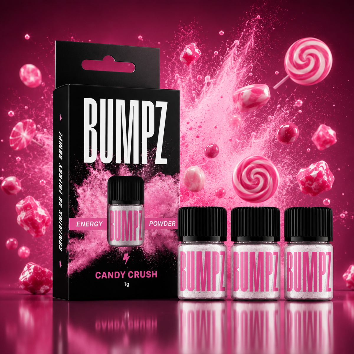 BUMPZ Energy Sniff - Candy Crush X3