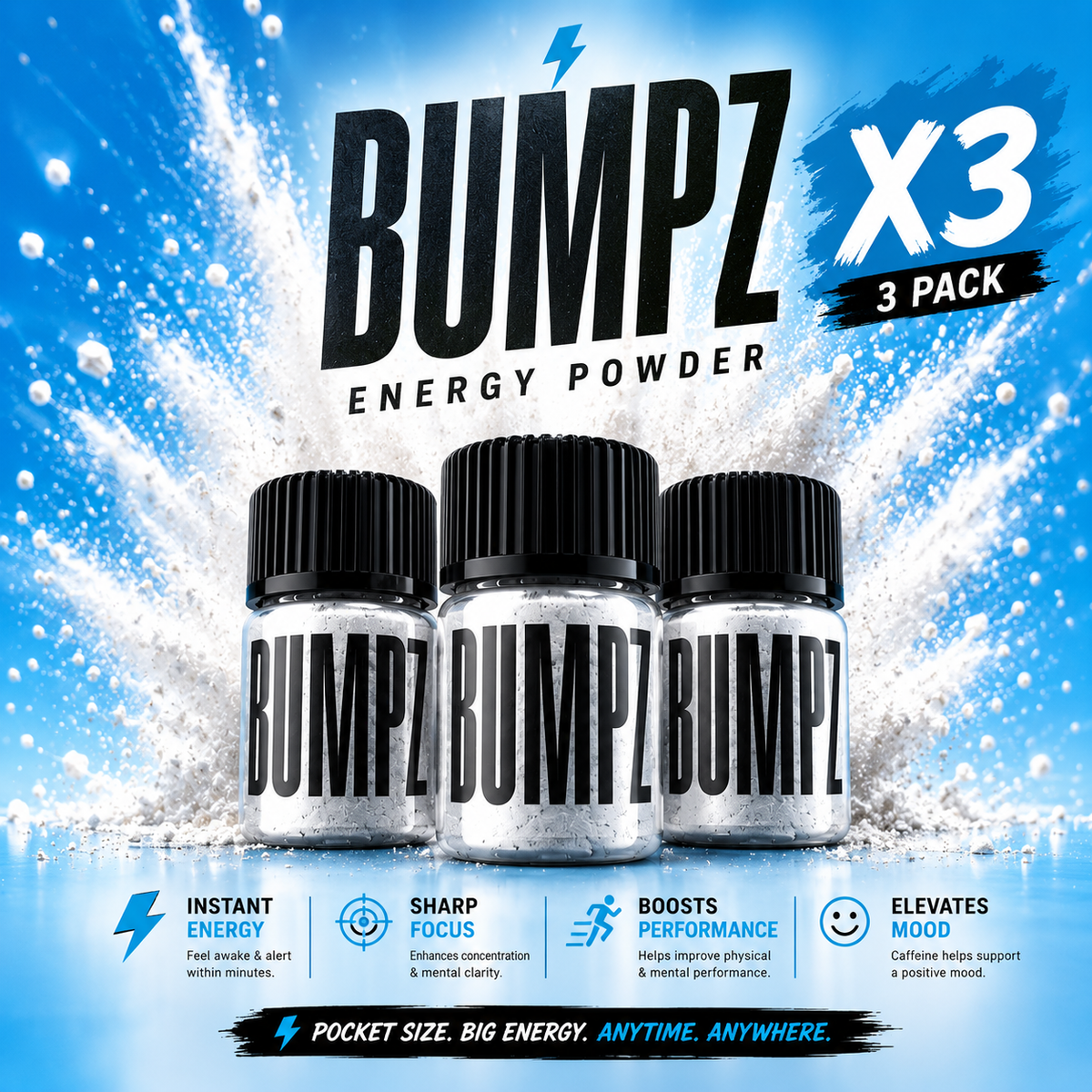 BUMPZ Energy Sniff - Natural x3