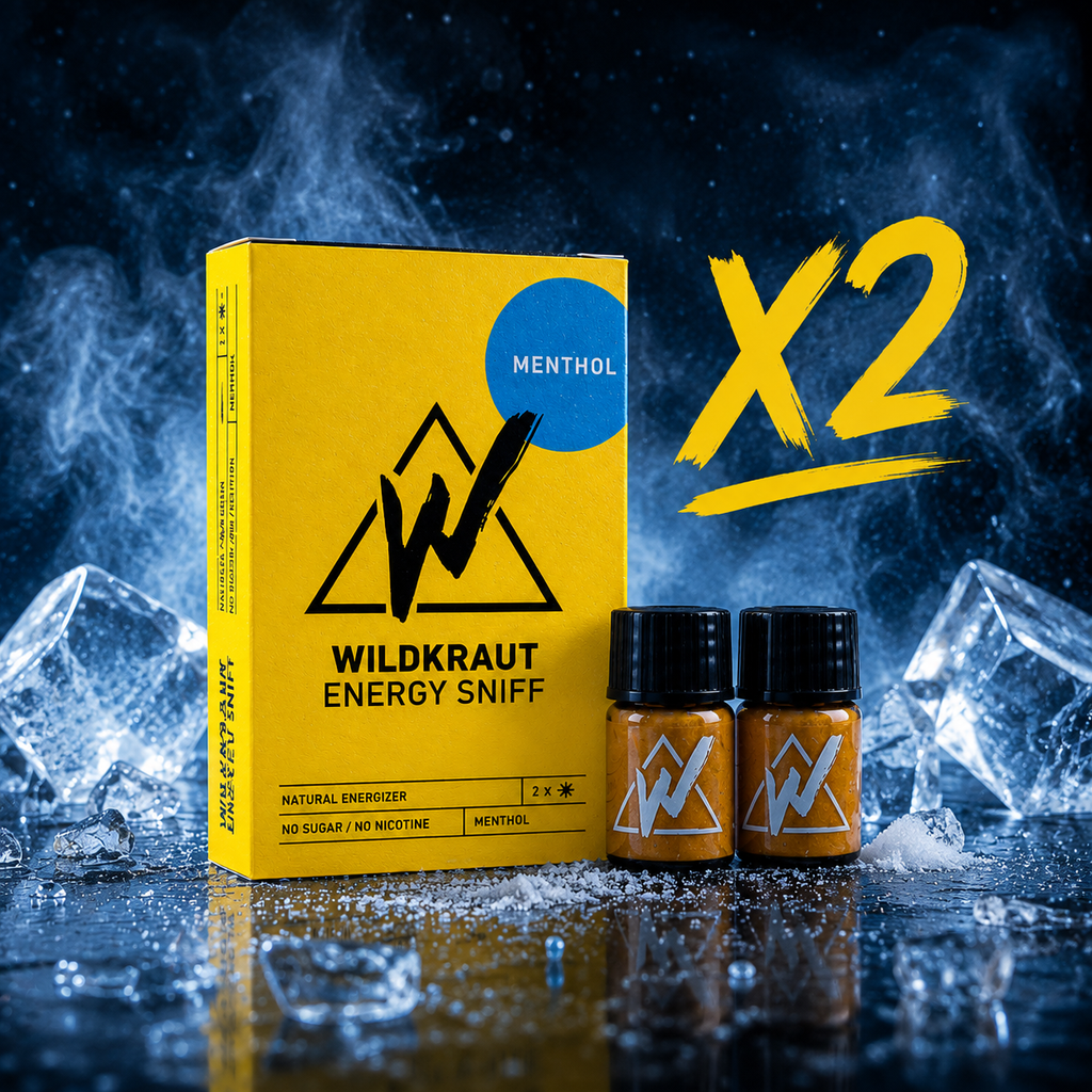 Wildkraut Energy Sniff - Menthol x2